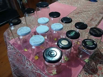 Photo of free Sterlised jars for pickling or preserving (Walkley S6) #1