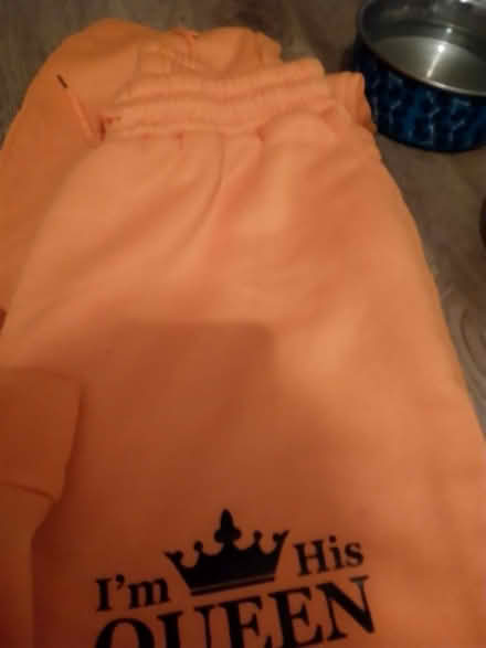 Photo of free Orange I'm his queen tracksuit (Ashhill walk Bd47jf) #3