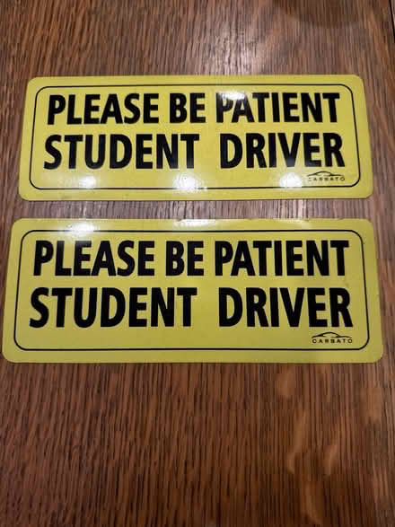 Photo of free Student Driver Magnets (Near 11 and Woodward) #1