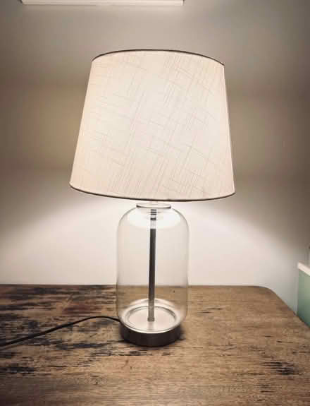 Photo of free 2x clear glass lamps (Bromsgrove B61) #2