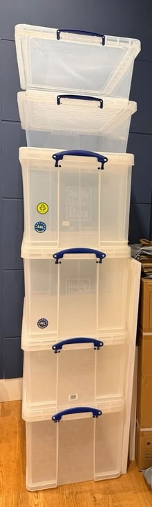 Photo of free Six large Really Useful Boxes (Cricklewood NW2) #1