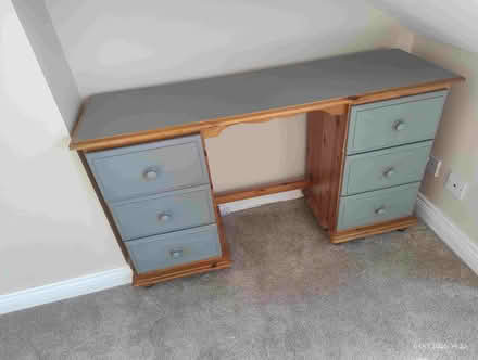 Photo of free Pine chest of drawers/desk (Southsea PO5) #1