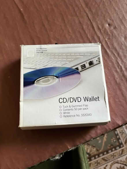 Photo of free CD/DVD Wallet (Manchester M20) #1