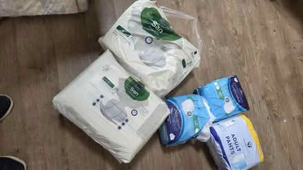 Photo of free Incontinence pads and pull up pants (Pallet Hill CA11) #1