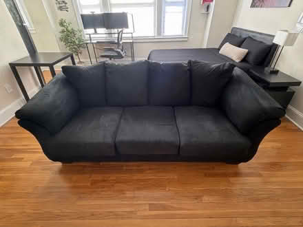 Photo of free Black Couch (Adam’s Morgan) #1