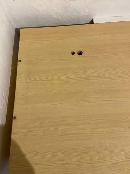 Photo of free Desk with drawers and shelf (St Just TR19) #2