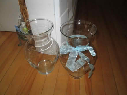 Photo of free 2 big, identical vases (Old Ottawa South) #1