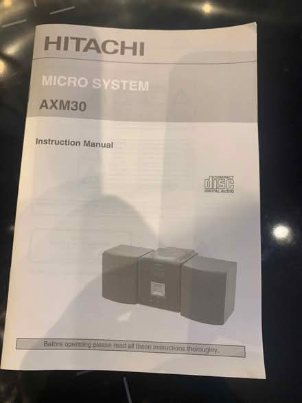 Photo of free Hitachi AXM30 Mini Hi-Fi - Spares or repair (Bexley DA5) #3