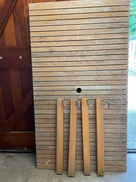 Photo of free Outdoor Table (Holmfirth HD9) #1