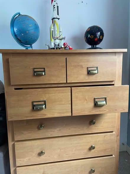 Photo of free Tall chest of drawers (Lanarkshire) #2