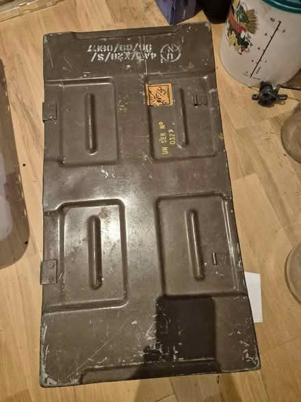 Photo of free Metal ex.military box (Winyates Green B98) #2