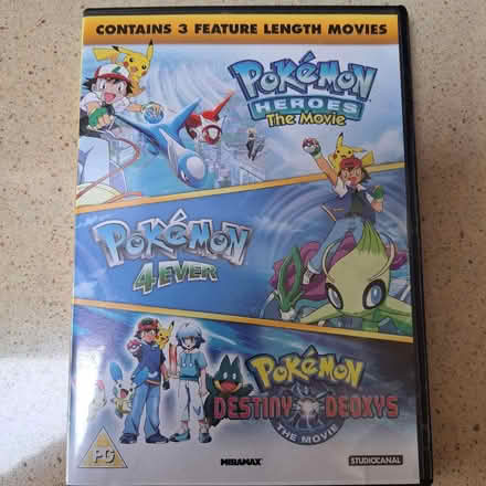 Photo of free 2 dvd films, pokemon 4ever mossing (Bowerham LA1) #1