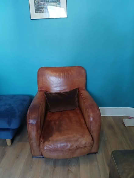 Photo of free Leather chair (Plashet E7) #2
