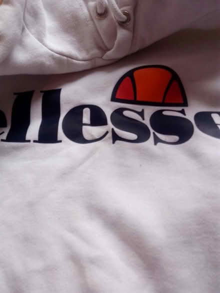 Photo of free Ellesse hoodie white medium (Ashhill walk Bd47jf) #2