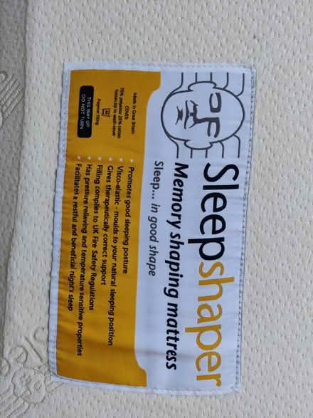 Photo of free Double mattress Sleepshaper (NG82NE) #3