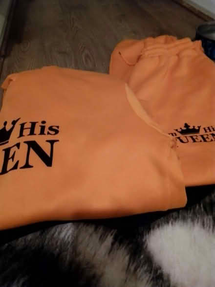 Photo of free Orange I'm his queen tracksuit (Ashhill walk Bd47jf) #1