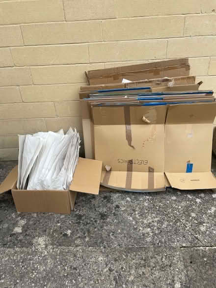 Photo of free Moving Boxes and wrapping paper (Combe Down BA2) #1