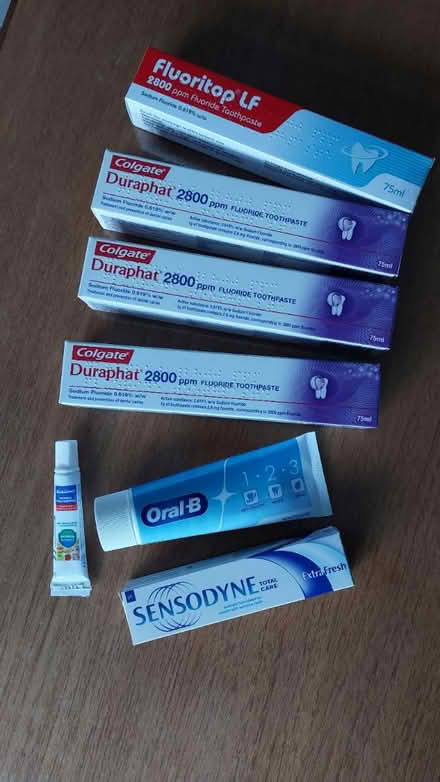 Photo of free Fluoride toothpaste (Belfast BT11) #1
