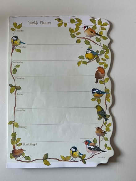 Photo of free Weekly planner sheets (Walkley S6) #1