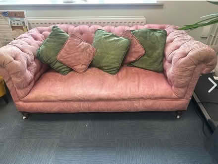 Photo of free Chesterfield Couch (Chamley Gardens, Malahide) #3
