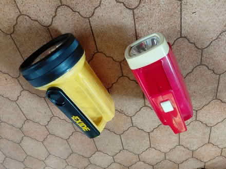 Photo of free 2 large torches (Brantham CO11) #4