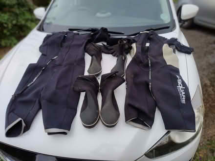 Photo of free 2 B SQUARE shortie wetsuits (Stinchcombe GL11) #1
