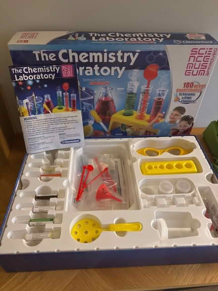 Photo of free Children’s chemistry set (Pangbourne RG8) #2