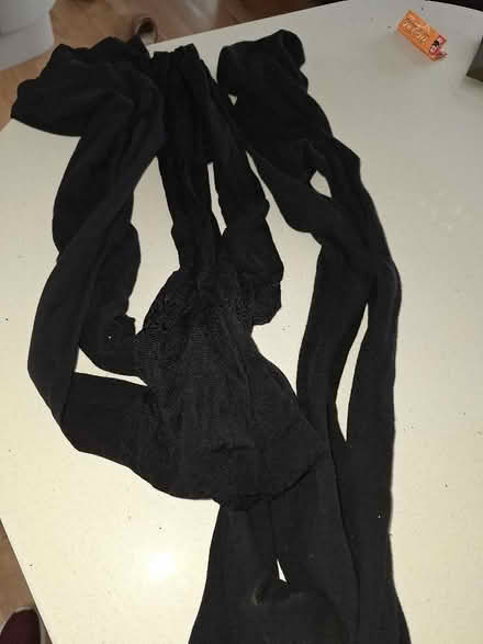 Photo of free 3 girls black tights. (Malvern Link WR14) #1