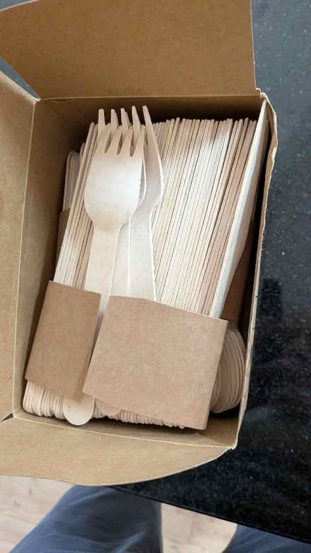 Photo of free Wooden cutlery set (Bernards Heath AL1) #2