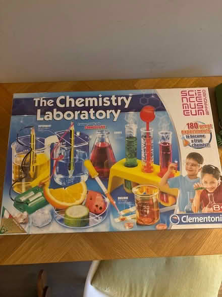 Photo of free Children’s chemistry set (Pangbourne RG8) #1