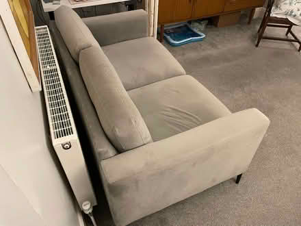 Photo of free Grey 3 seater sofa (Mitcham's Corner CB4) #3
