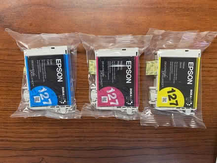 Photo of free Epson 127 Colour Ink Jet Printer Cartridges (Lewes BN7) #2