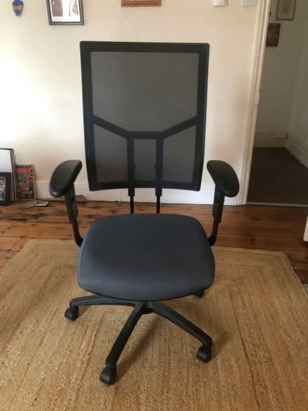 Photo of free Black Desk Chair (Keynsham Memorial Park BS31) #1