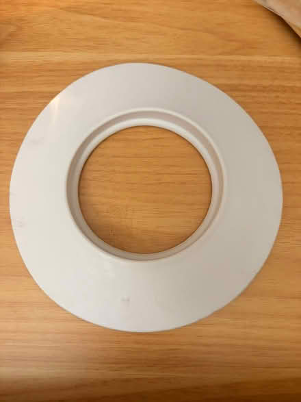 Photo of free white collar, fits pipes 80mm (Richmond TW9) #1