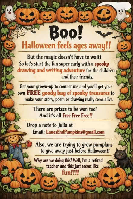 Photo of free Halloween fun (Heath and Reach LU7) #1
