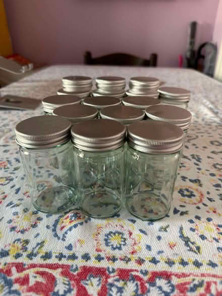 Photo of free 16 Clean Glass Herb/Spice jars with lids + Pepper Grinder (South Cliff YO11) #1