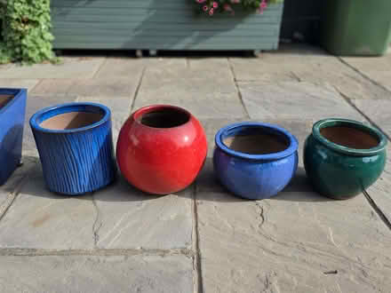 Photo of free Glazed Ceramic Plant Pots (Whitton TW2) #1
