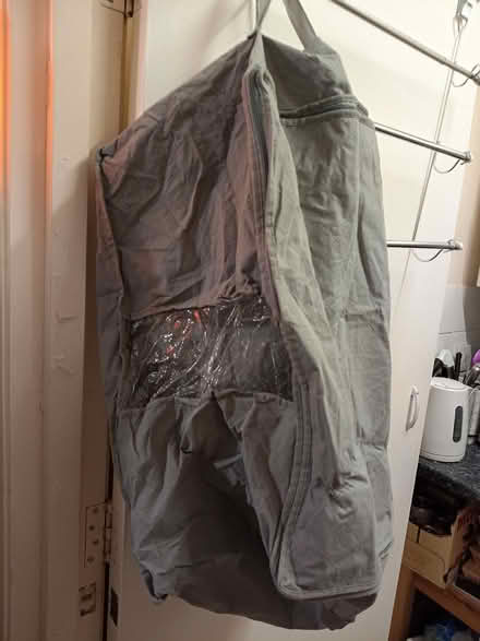 Photo of free storage canvas boxes and large bags and a plastic basket (Boscombe BH5) #4