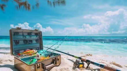 Photo of Fishing rod/reel and tackle. (Penzance TR18) #1