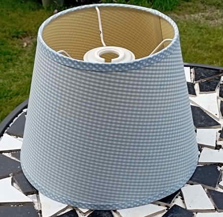 Photo of free Pretty blue and white lampshade (Top Amersham HP6) #1