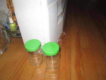 Photo of free 12 identical glass jars with lids (Old Ottawa South) #1