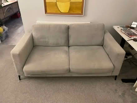 Photo of free Grey 3 seater sofa (Mitcham's Corner CB4) #1