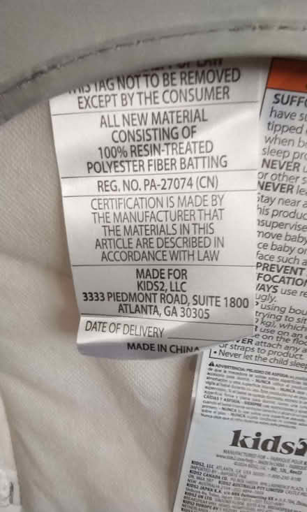 Photo of free Babies bouncy chair (Nantwich CW5) #1