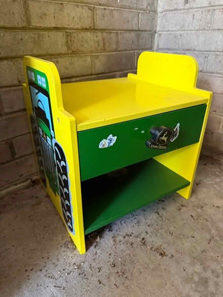 Photo of free John Deere desk with drawer (Parkside Estates) #1