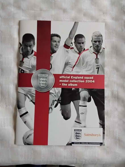 Photo of free Official England squad 2004 medal collection (Eastcote HA4) #1