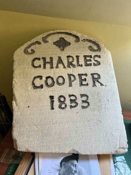 Photo of free Two polystyrene gravestones (Parkdale WV6) #2