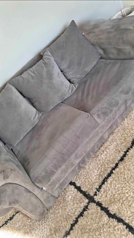 Photo of free 2 seater sofa with poofy (Grange TS26) #1