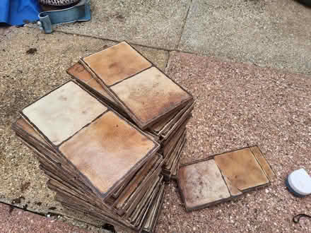 Photo of free 50 brand new vintage tiles 8x4 inches (Netherfield MK6) #1