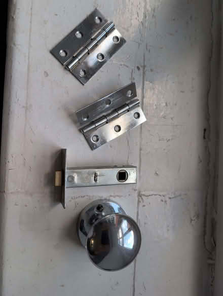 Photo of free Door hinges & handle (Millbank SW1P) #1