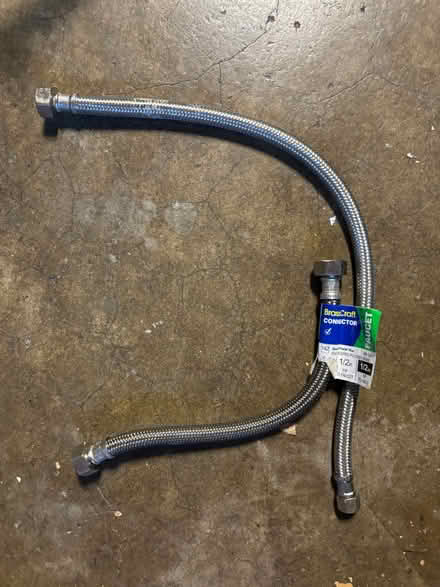 Photo of free Braided stainless supply lines (Mitty High area) #1